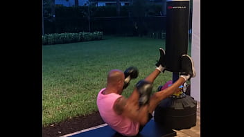 Preview 1 of Harley Dean Glory Hole - G T S GYM TAN SEX THE JERSEY SHORE GUIDO PORN STAR THE ITALIAN POUND MACHINE WORKING OUT