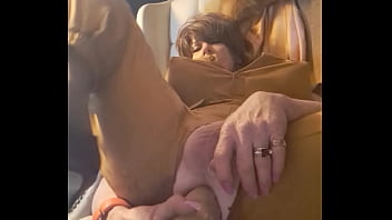 Preview 2 of Kensra Lust Mom - Fine ass tranny Big ass dildo=?
