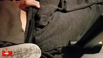 Preview 1 of Sunny Leone Dubble Penetration - I got so horny while working,  so I decided to make my big fat white cock cum
