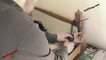 Preview 2 of Fish Sucks Mabn Cock - tickled with feathers by weirdo old creep neighbor daddy