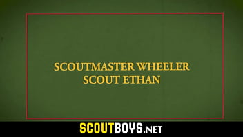 Preview 1 of Tube 121 Sex Videos - Hot twink silenced while getting his tight hole fucked by scoutmaster-SCOUTBOYS.NET