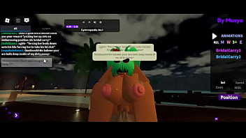 Preview 2 of Baby Baby Suda Sudi - the brazilian miku receives an american BBC and shows what is good in Brazil roblox rr34
