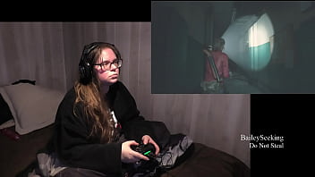 Preview 4 of Mom Stay - Strip Resident Evil 2 Play Through part 2
