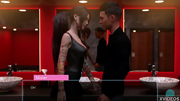 Preview 1 of Lyla Lali Takes Monster Cock - MIDNIGHT PARADISE #34 &bull_ Getting jerked off in public by a horny asian minx