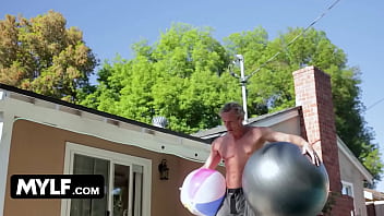 Preview 2 of Art Yes Xxx - Mylf - Passionate Redhead Milf Odette Fox Rides Her Neighbor&#039_s Thick Cock And Swallows His Cum