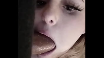 Preview 4 of Mia Rand - Sucking on boyfriends dick on our first date