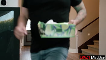 Preview 1 of Back Ass Com - Lucky PAWG Gal Ritchie caught step uncle during masturbation and fucked hard by him