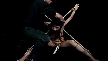 Preview 2 of Alien 3d Porn - Mongolian 20 yo. beauty is the new slut,  in Master&#039_s dungeon. Part 1. Sensual domination,  and obedient cock sucking.