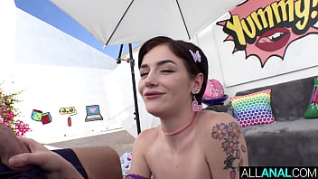 Preview 3 of 3d Alien Larva - ALL ANAL Naughty anal and oral with Khloe and Rosalyn