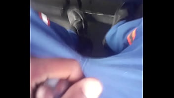 Preview 4 of Cina Massage Nude - gozando dentro do onibus