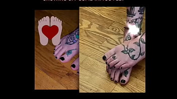 Preview 4 of Huby Sear Wife - Tattooed Feet