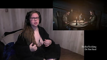 Preview 1 of Mom Natsuko Kayama - Until Dawn Play Through part 3