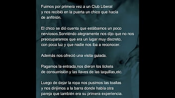 Preview 1 of Ariella Ferrera Fucking Video - Perdiendo el control en Club Liberal,  primera vez que voy con mi marido y en la visita guiada me follan delante de &eacute_l