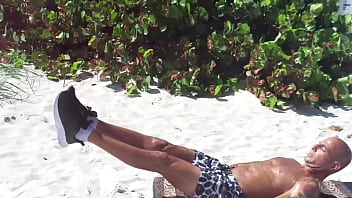 Preview 3 of Small San And Hot Mom Xxx Video - GTS GYM TAN SEX THE ITALIAN POUND MACHINE WORKOUT