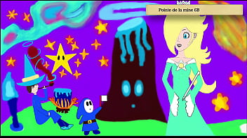 Preview 4 of 30min Bule Movie - Rosalina is trashing a blue witch and a shy guy with her pee