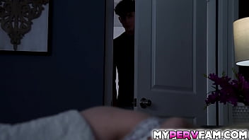 Preview 1 of Khoda Ganraj - Stepbrother Parker Ambrose caught by his stepsister Cecelia Taylor stalking her and so she gets to ask what he really wants with her
