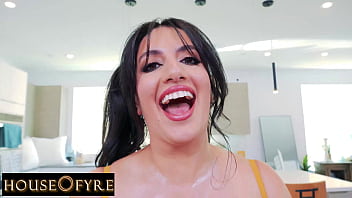 Preview 1 of My Moms Sisters - NEW SCENE! Sarah Arabic in Jugs for Wiener Hugs