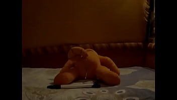 Preview 3 of Girl Sex Bed - Plush Inflation (Part 1)