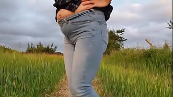 Preview 2 of Indian Devar Vabhi Xxx - Alice desperately pissing her jeans