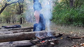 Preview 3 of Xxx Dsi Com - Mouthfuck and cum in my girlfriend&#039_s mouth in the dark woods - Girls fly orgasm