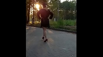 Preview 1 of Shy Nephew - Justinn251 nude walk