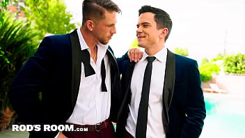 Preview 1 of Animals Femals Sex - Well Dressed Tatted Hunks Mind Blowing Fuck - Roman Todd,  Dakota Payne - RodsRoom