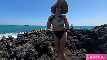 Preview 2 of School Teacher Blue Sex Movie - Amateur girlfriend beach sex video