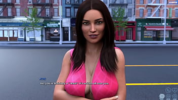 Preview 2 of Sex Pron Xxx - Game Of Life #09 - Brunette Teacher Milf Goes Down To Her Knees And Sucks My Cock Dry Of Cum. We Get Caught By Another Student Who Masturbates