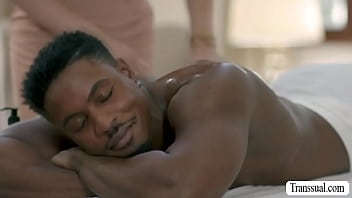 Preview 1 of Xxx Gonzo Porn Movies - Black dude got his BBC massaged and sucked