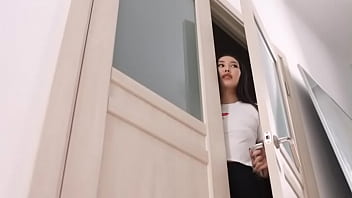 Preview 1 of Japanis Old Man Sex - Girl with oriental features gets off on double penetration