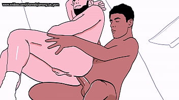 Preview 1 of Intan Ng - fucked fast - Stepson has a hard cock fucks his stepfather P7 (loop) - Animated Gay Porn