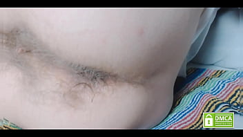 Preview 2 of Mom Sleeping Son Forced Rep - Hairy asshole fingered and farting close up