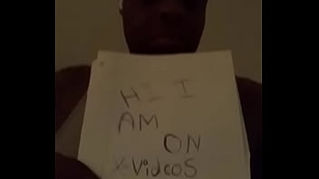 Preview 2 of Black Girl Make Man Cum - Verification video