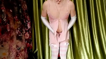 Preview 1 of Sister Border Xxx - [EroNekoKun] - Cute Fox Boy with Cock Jewelry masturbation and great cum with Moaning
