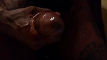 Preview 4 of Brother Sisters Sexvideo - Hairy BBC solo Hallelujah Johnson Masturbating Part 2
