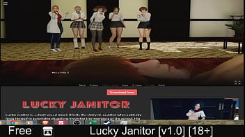 Preview 4 of Javhihi Beautiful Full Hd - Lucky Janitor [v1.0] [18 ]