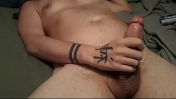 Preview 4 of Pron Mom Hot Son - Edging my big fat cock
