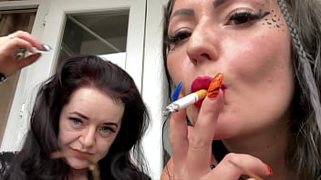 Preview 2 of Husband Catch Up With Whif Sex - fetish. The fetish of cigarette .