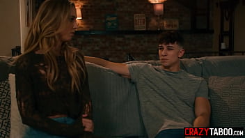 Preview 2 of Deep Sex Fast Action - Desperated blonde MILF Millie Morgan fucks stranger just before funeral