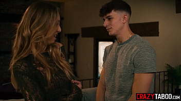 Preview 3 of Deep Sex Fast Action - Desperated blonde MILF Millie Morgan fucks stranger just before funeral