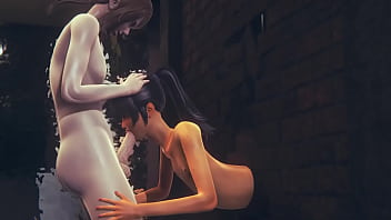 Preview 4 of Wwwxxx777 - Yaoi Femboy - Simon Handjob and threesome sexy sex twink - Sissy crossdress Japanese Asian Manga Anime Film  Game Porn Gay