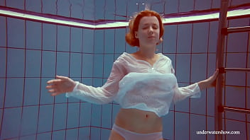 Preview 2 of Simply The Chest P1 - Big tits redhead big booty Melisa Darkova swimmer