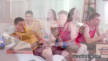 Preview 1 of Dirty Seduce - Risky blowjob while watching football