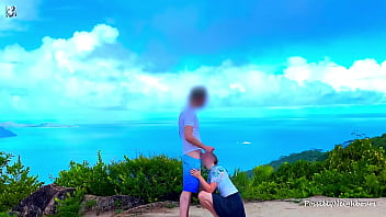 Preview 2 of Canadian Cute Porn - Reaching the Summit - Caught During Risky Outdoor Fuck