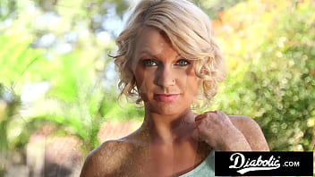 Preview 1 of Dark Pussy - Diabolic - Blonde Babe Gets Drilled Hard Doggystyle - Kenzie Taylor