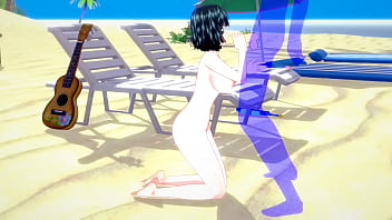Preview 1 of University Pregnant - One Punch Man - Fubuki Blowjob and fucked - Japanese Asian Manga Anime Film Game Porn