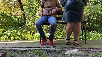 Preview 1 of Fulltext 47699html - Fat stepmom shows hot pussy while masturbating to orgasm outdoors