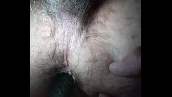 Preview 2 of First Tim Saxx - Anal dildo