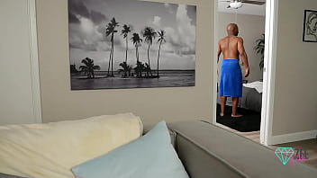 Preview 3 of Ww Bf Vedeo - Neighbor breaks in and wont leave until she gets a creampie