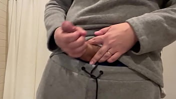 Preview 3 of Xxnx Dad In Law Dughter - Soft big hunging cock handjob flaccid soft to hard